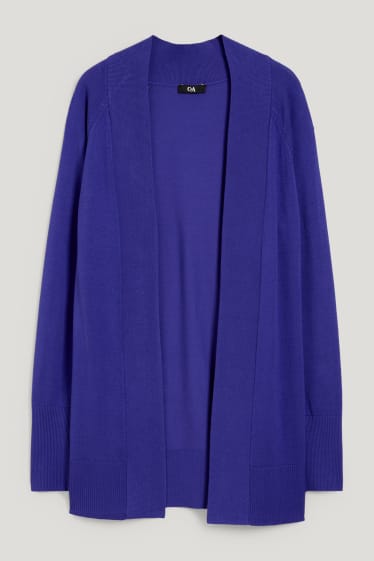 Damen - Strickjacke - lila