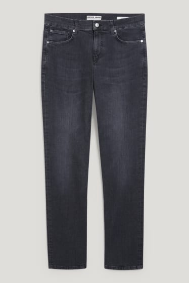 Heren - Premium Denim by C&A - slim jeans - zwart