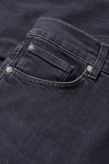 Heren - Premium Denim by C&A - slim jeans - zwart