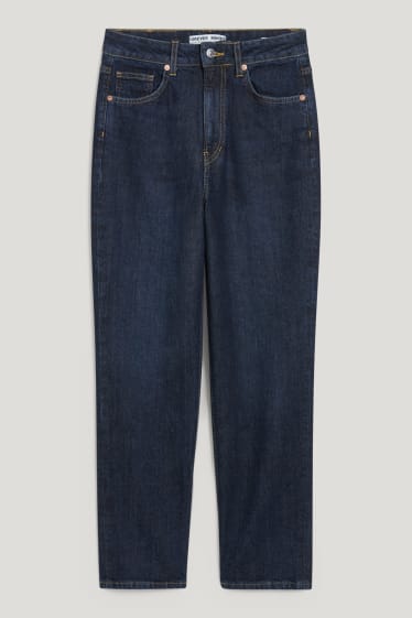 Dames - Premium Denim by C&A - straight jeans - high waist - jeansblauw