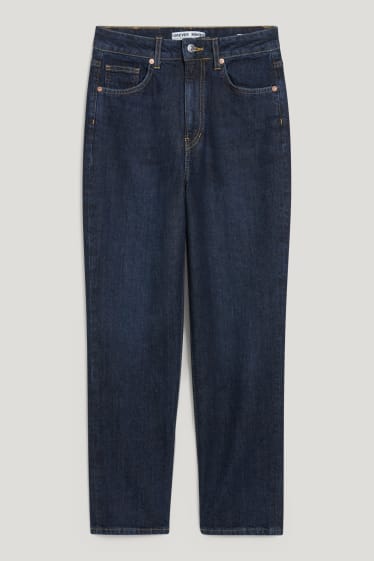 Femmes - Premium Denim by C&A - straight jeans - high waist - jean bleu