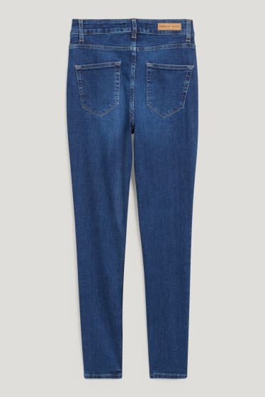 Damen - Premium Denim by C&A - Skinny Jeans - High Waist - jeans-blau