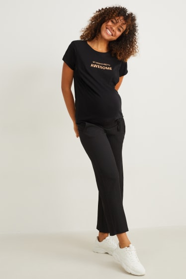 Femmes - T-shirt d'allaitement - noir