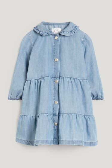 Baby Girls - Baby-Jeanskleid - hellblau
