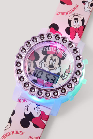 Toddler Girls - Minnie Maus - Armbanduhr - rosa