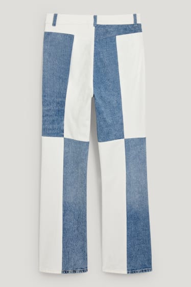 Women - C&A x  E.L.V. Denim - flared jeans - high waist - denim-blue