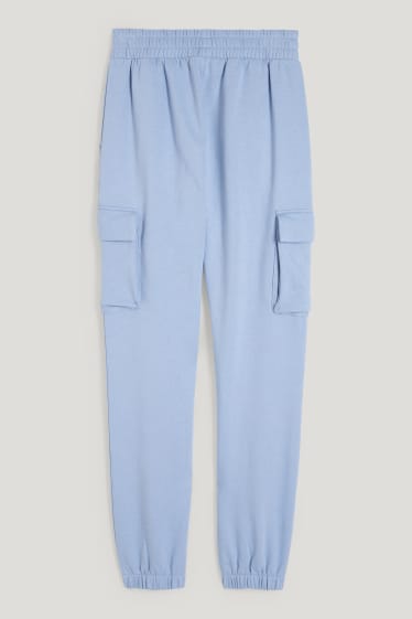 Clockhouse Girls - CLOCKHOUSE - Cargo-Jogginghose - hellblau