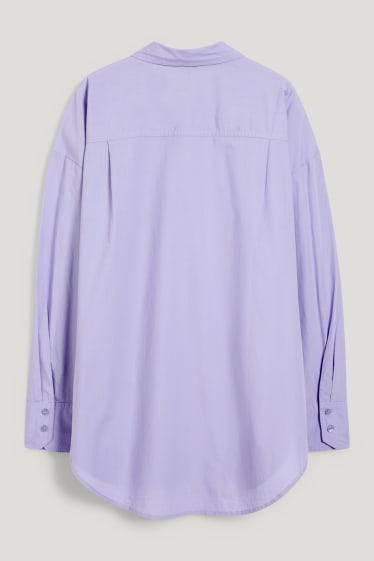 Damen - Bluse - hellviolett