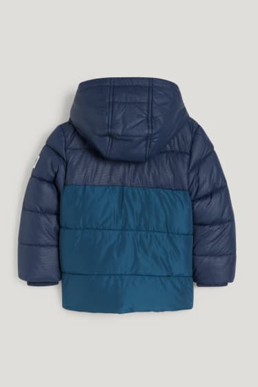 Toddler Boys - Steppjacke mit Kapuze - dunkelblau