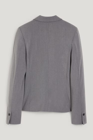 Women - Business blazer - fitted - Mix & match - dark gray