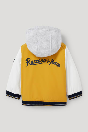 Baby Boys - Baby-Jacke mit Kapuze - gelb