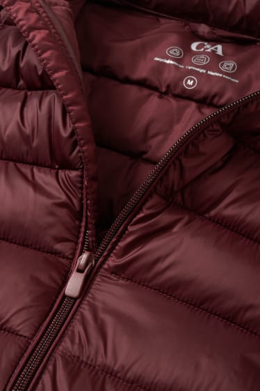 Herren - Steppjacke - bordeaux