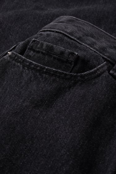 Damen - Jeansrock - schwarz