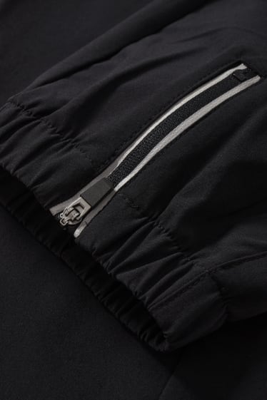 Herren - Funktionshose - Flex - 4 Way Stretch - schwarz