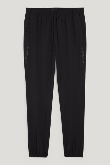 Herren - Funktionshose - Flex - 4 Way Stretch - schwarz