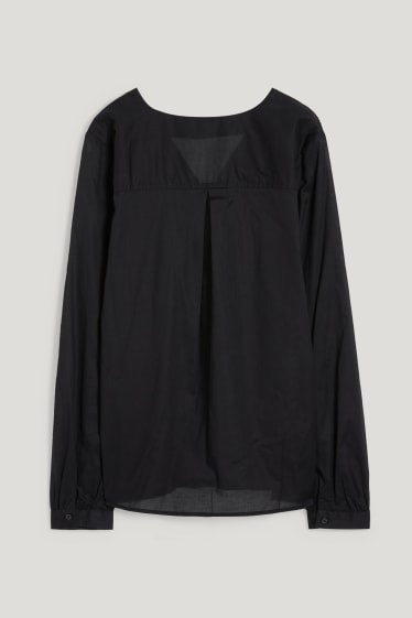 Damen - Bluse - schwarz
