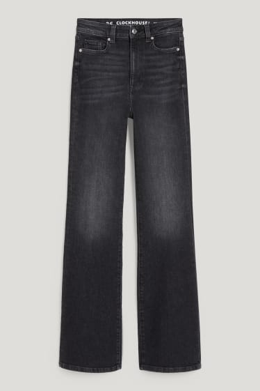 Clockhouse Girls - CLOCKHOUSE - Flared Jeans - High Waist - LYCRA® - schwarz