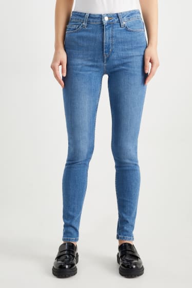 Femmes - Premium Denim by C&A - skinny jeans - high waist - jean bleu