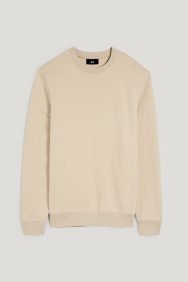 Herren - Sweatshirt - beige