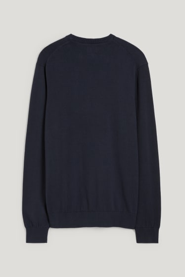 Herren - Pullover - dunkelblau