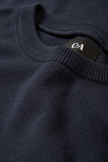 Herren - Pullover - dunkelblau