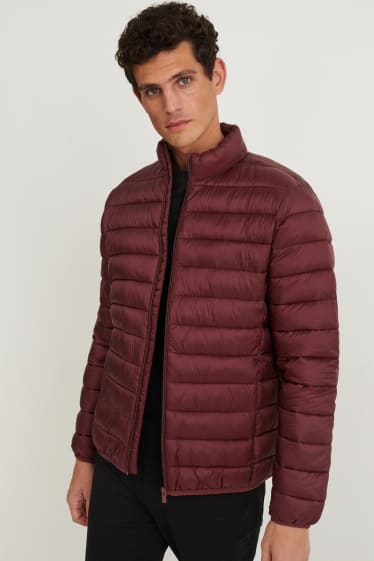 Herren - Steppjacke - bordeaux