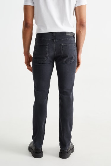 Heren - Premium Denim by C&A - slim jeans - zwart