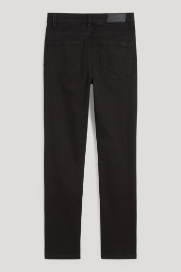 Mujer - Slim jeans - mid waist - efecto moldeador - LYCRA® - negro