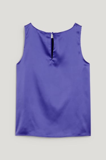 Damen - Satintop - lila