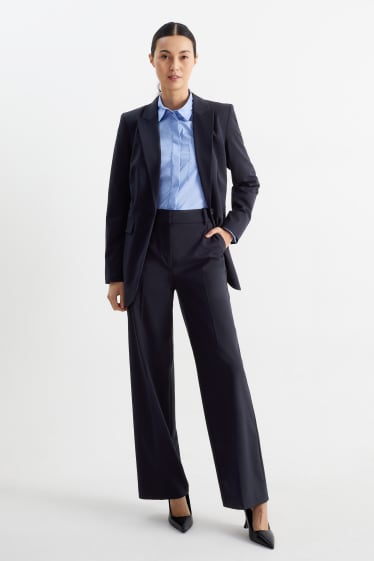 Women - Business blazer - regular fit - Mix & match - dark blue