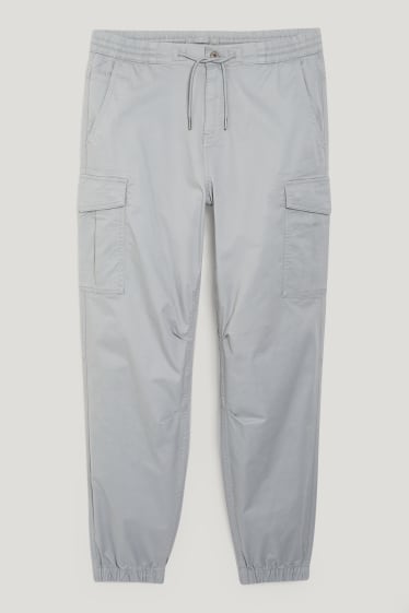 Herren - Cargohose - Regular Fit - LYCRA® - jeans-hellgrau