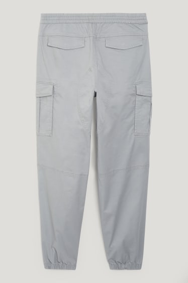 Herren - Cargohose - Regular Fit - LYCRA® - jeans-hellgrau