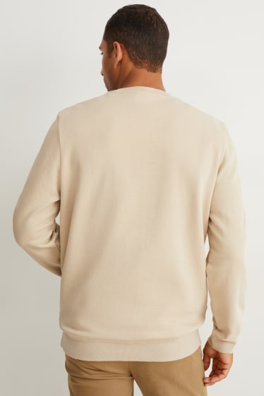 Herren - Sweatshirt - beige