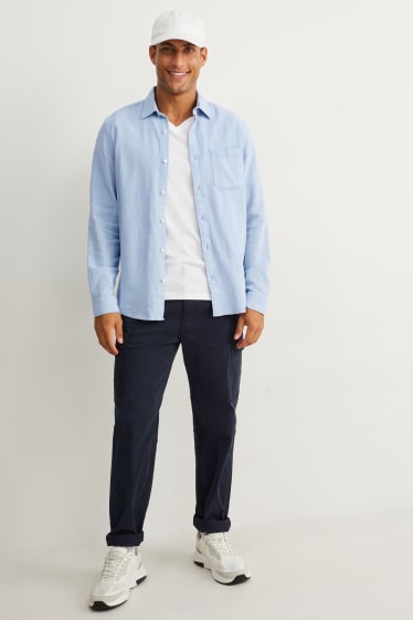 Herren - Hemd - Regular Fit - Kent - hellblau