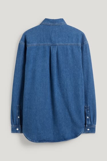 Clockhouse Boys - Jeans-Hemdjacke - jeans-blau