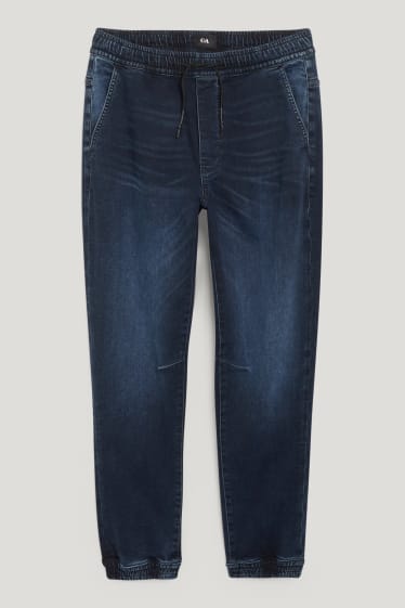 Clockhouse Boys - Slim jeans - jog denim - LYCRA® - jeansdonkerblauw