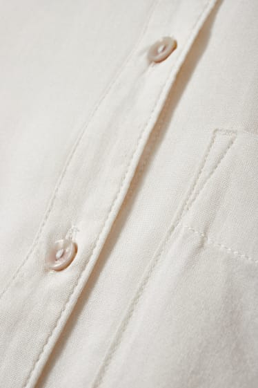 Mujer - Blusa - blanco roto