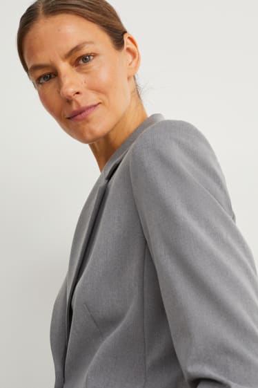 Mujer - Americana de oficina - regular fit - Mix & Match - gris oscuro