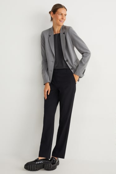 Mujer - Americana de oficina - regular fit - Mix & Match - gris oscuro