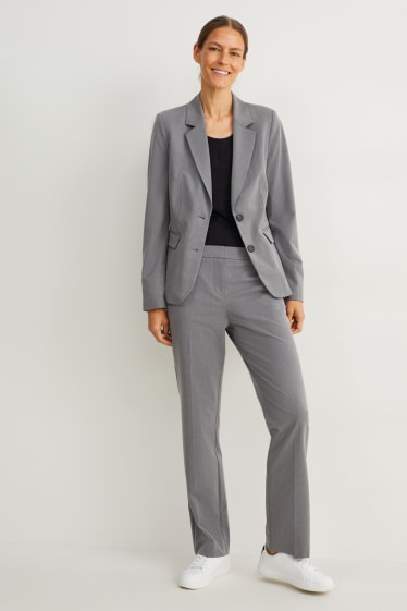Mujer - Americana de oficina - regular fit - Mix & Match - gris oscuro