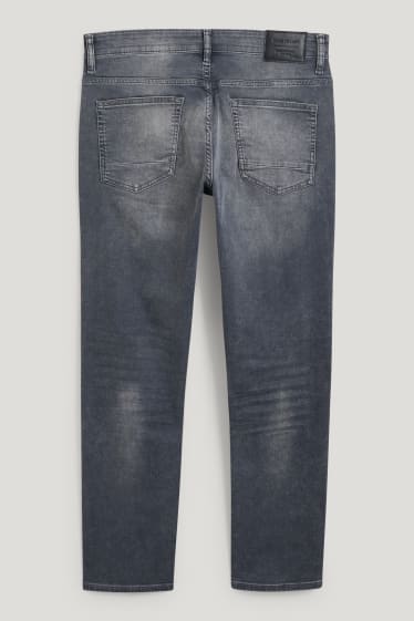 Men - Slim jeans - Flex jog denim - LYCRA® - denim-light gray