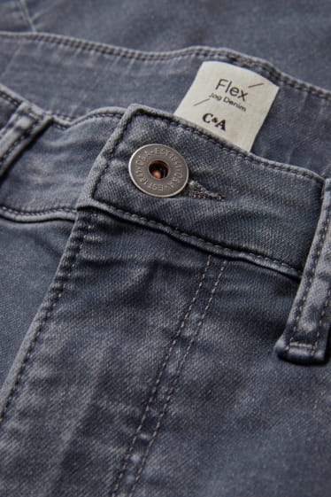 Men - Slim jeans - Flex jog denim - LYCRA® - denim-light gray