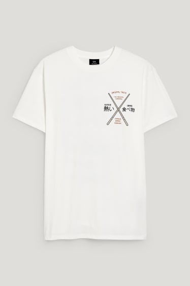 Clockhouse Boys - T-shirt - crème wit