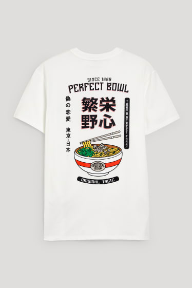 Clockhouse Boys - T-shirt - crème wit