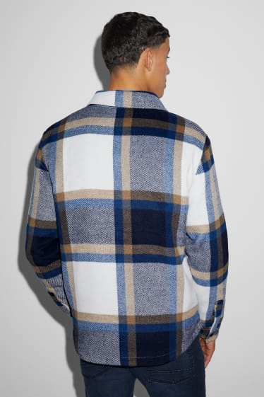 Clockhouse Boys - Shirt jacket - check - dark blue