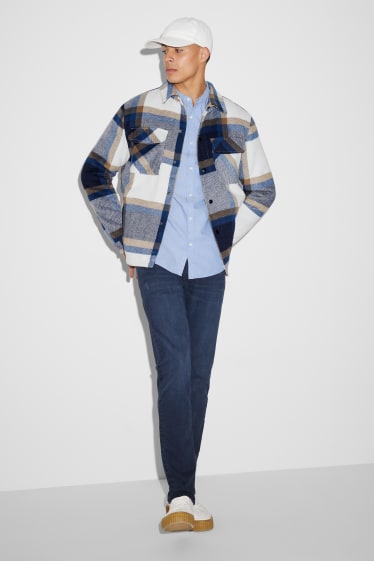 Clockhouse Boys - Shirt jacket - check - dark blue