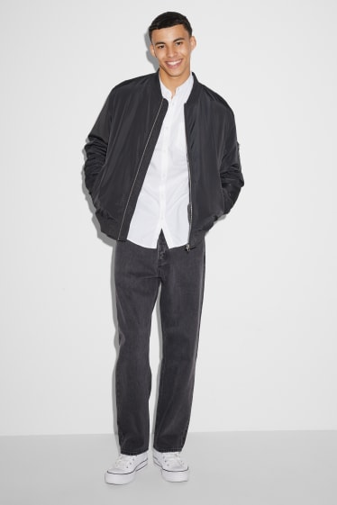 Clockhouse Boys - Hemd - Regular Fit - Stehkragen - weiß