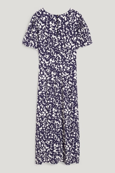 Damen - Empirekleid - dunkelblau