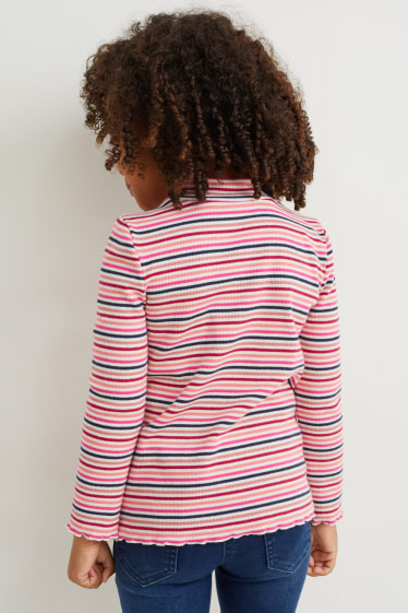 Toddler Girls - Multipack 3er - Rollkragenshirt - cremeweiß