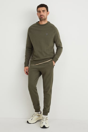 Herren - Sweatshirt - dunkelgrün